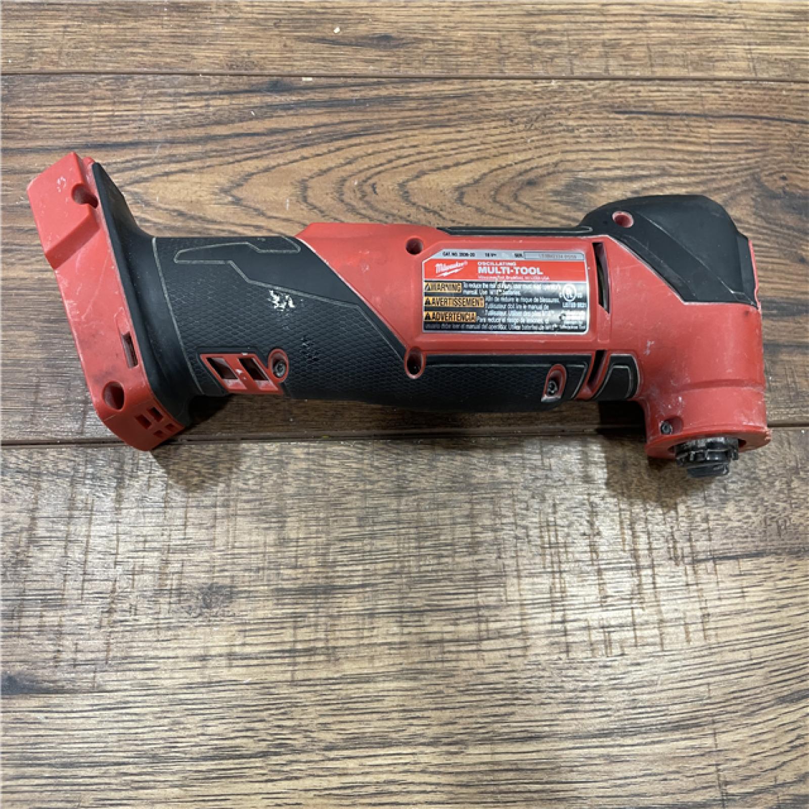 AS-IS Milwaukee M18 FUEL 18V Lithium-Ion Cordless Brushless Oscillating Multi-Tool (Tool-Only)