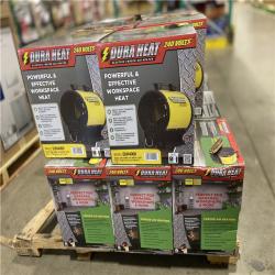 DALLAS LOCATION -  DuraHeat 3750 Watt  12 800 Btu  220 Volt Mountable Or Portable Electric Fan Forced Air Heater - 15 UNITS