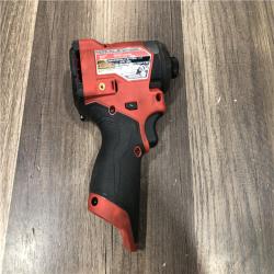 AS-IS Milwaukee  FUEL 12V Lithium-Ion Brushless Cordless 1/4 in. Hex Impact Driver (Tool-Only)