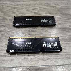 AS-IS Kingston FURY Beast 32GB (2x16GB) 5200MT/s DDR5 CL40 Kit of 2 Desktop Memory KF552C40BBK2-32