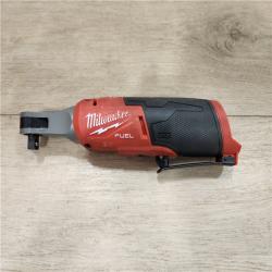 AS-IS- Milwaukee FUEL 12-Volt Lithium-Ion Brushless Cordless High Speed 3/8 in. Ratchet (Tool-Only)