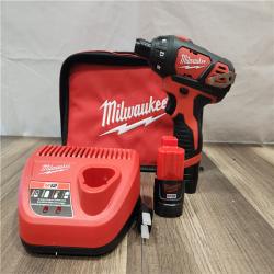AS-IS- Milwaukee 2401-22 - M12 12V Cordless Screwdriver Kit