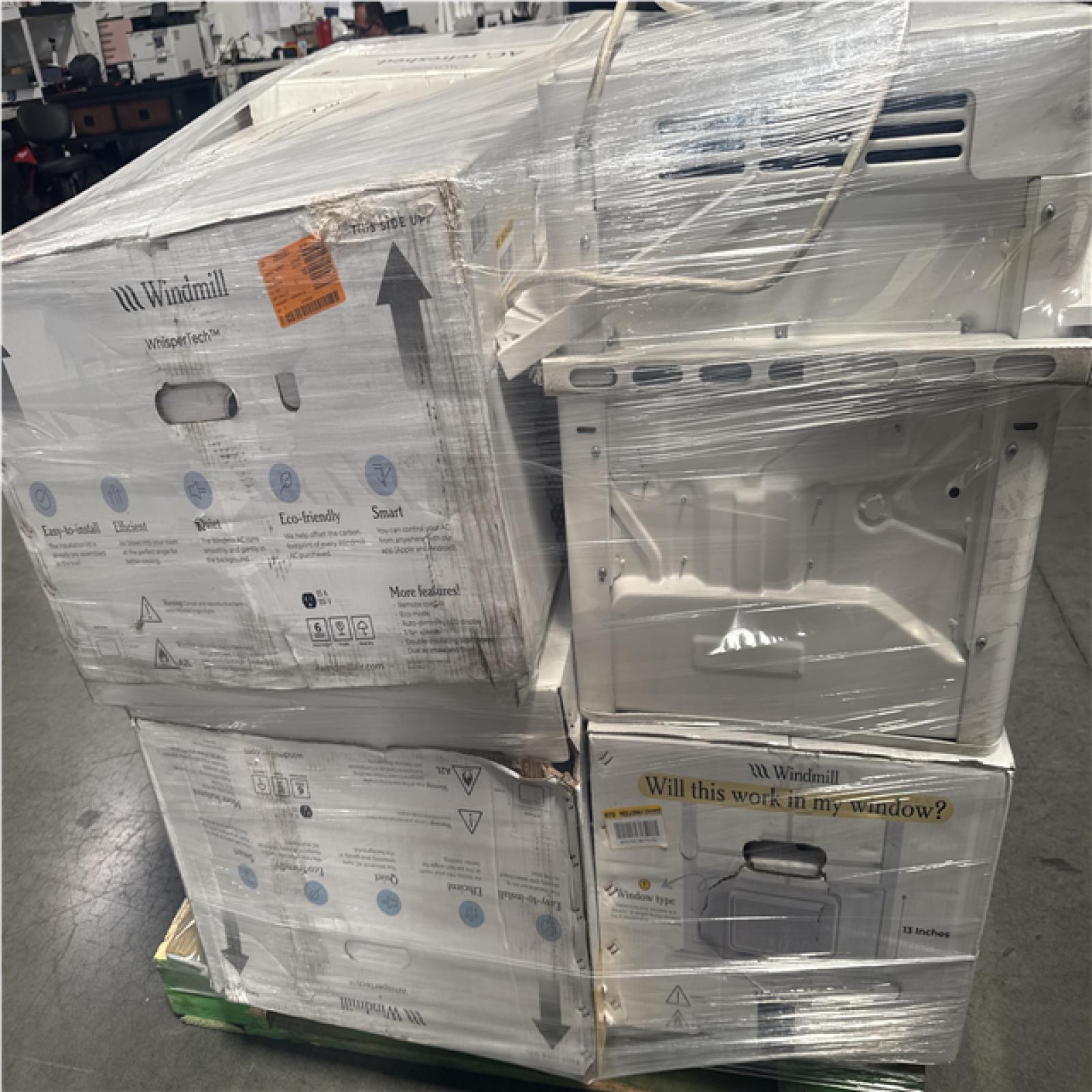 CALIFORNIA AS IS WINDMILL WHISPERTECH WINDOW AC UNITS