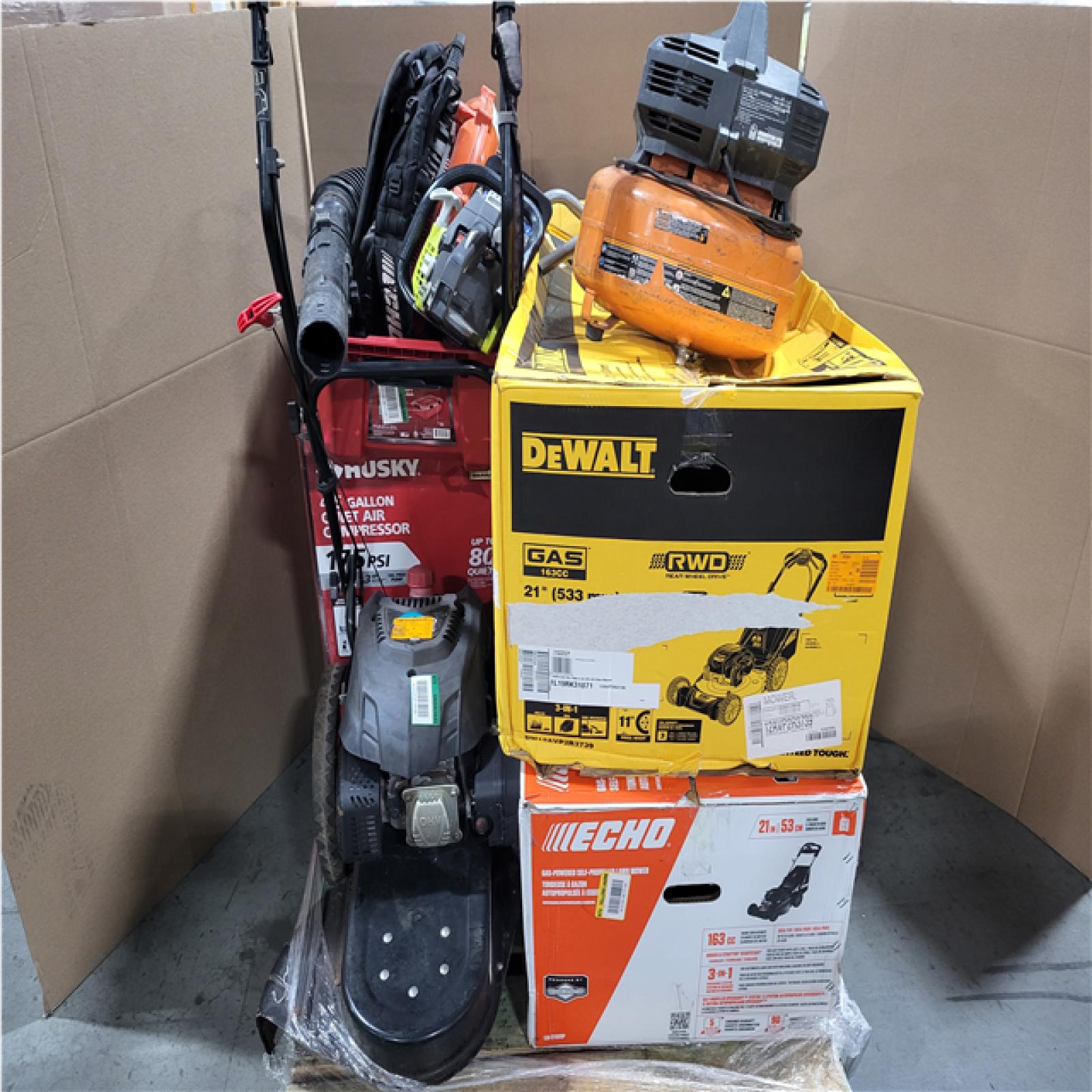 CALIFORNIA AS-IS OUTDOOR POWER EQUIPMENT