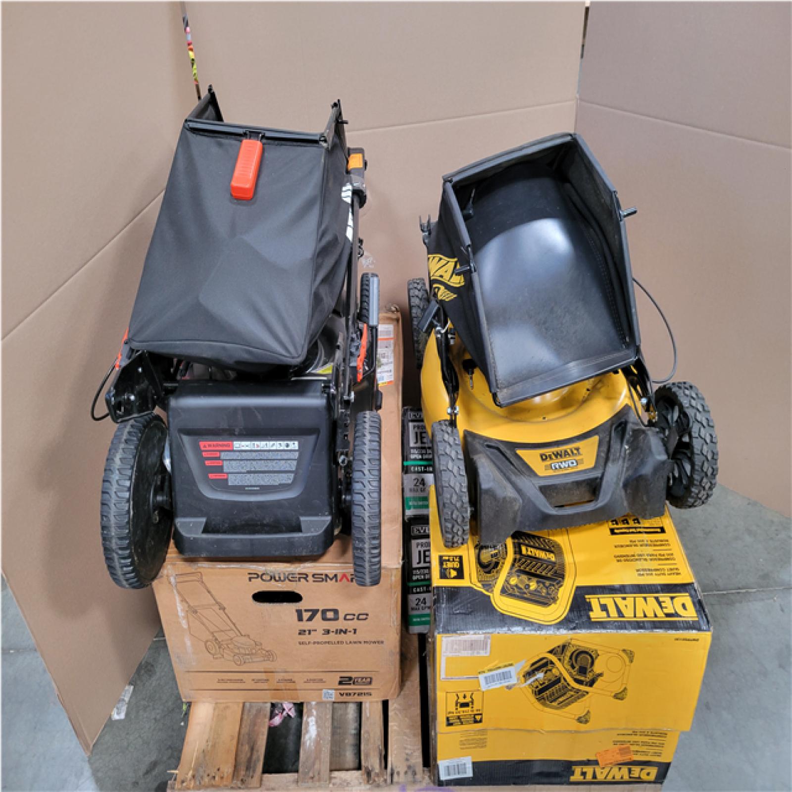 CALIFORNIA AS-IS OUTDOOR POWER EQUIPMENT