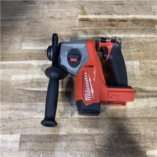 Houston Location AS-IS Milwaukee FUEL 18V Lithium-Ion Brushless Cordless 5/8 in. SDS-Plus Rotary Hammer (Tool-Only)