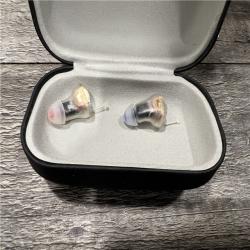 AS-IS LUCID Hearing Enrich PRO Digital In-The-Ear ITC Clear Hearing Aids OTC 10078 NIB