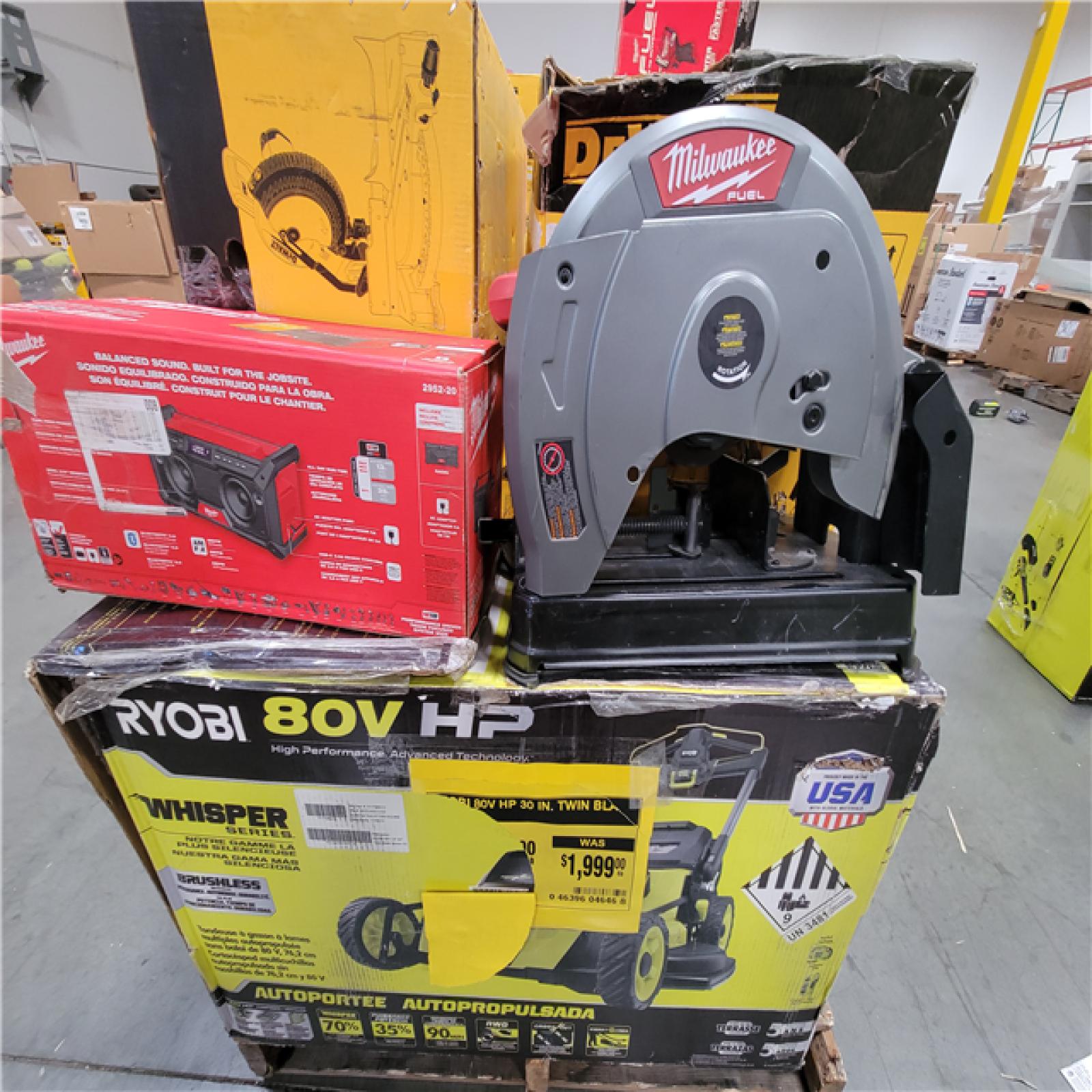 CALIFORNIA AS-IS TOOL PALLET