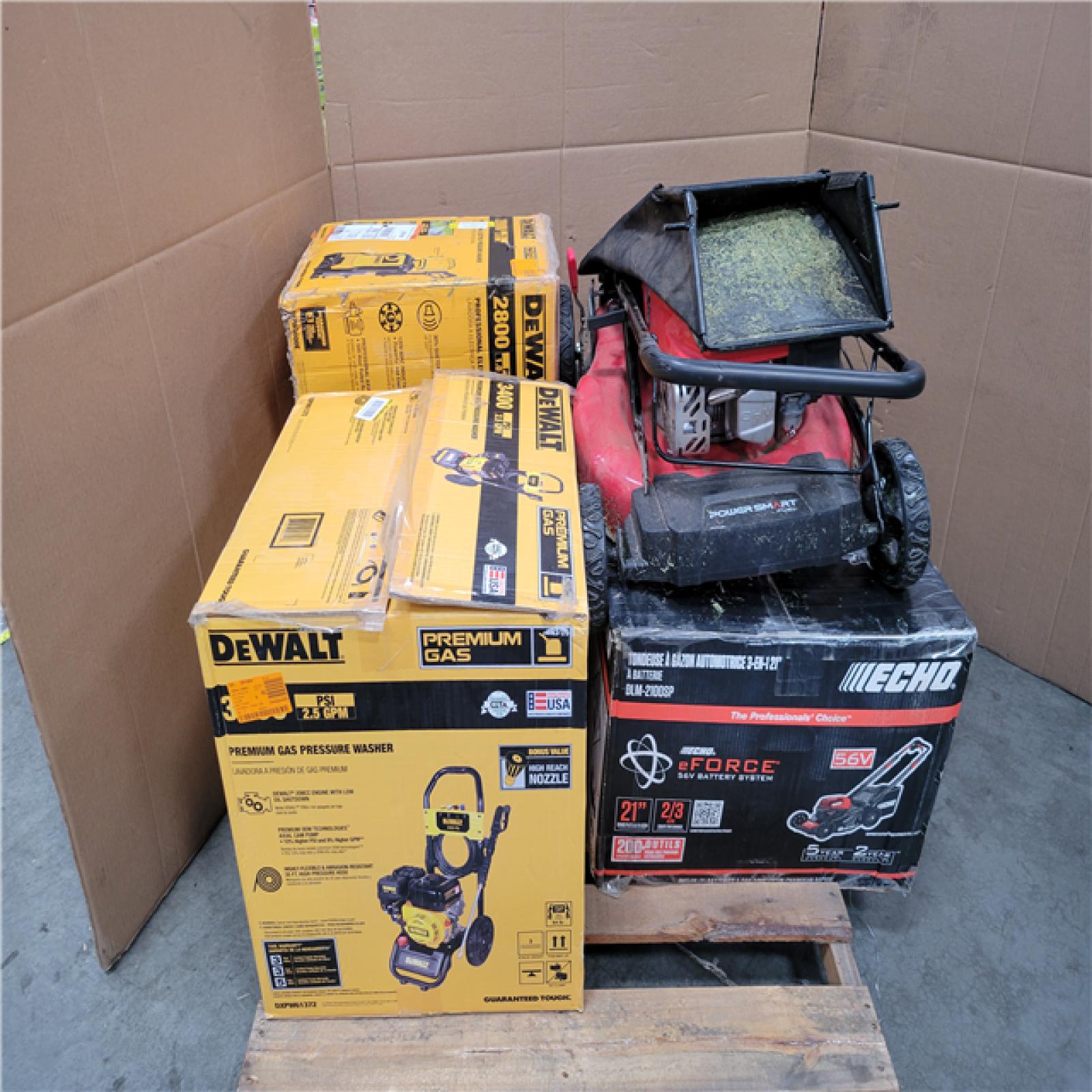 CALIFORNIA AS-IS OUTDOOR POWER EQUIPMENT