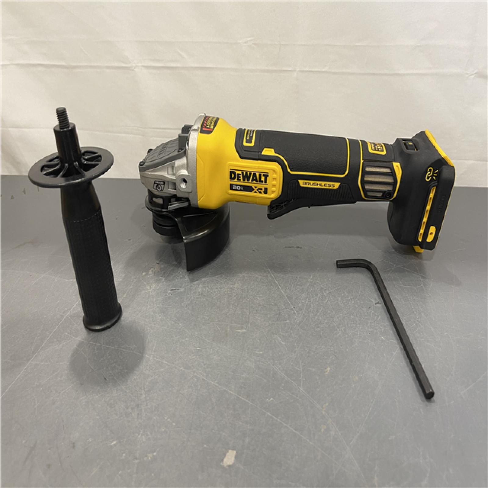 AS-IS - DeWalt 20V XR Cordless 4-1/2. in. to 5 in. Variable Speed Angle Grinder