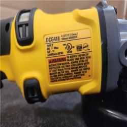 Phoenix LIKE NEW DEWALT FLEXVOLT 60V MAX Cordless Brushless 4.5 in. to 6 in. Small Angle Grinder with Kickback Brake (Tool Only)