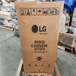 Phoenix Location NEW LG 30 in. 5.8 cu.ft. Smart Single Oven Gas Range with EasyClean, Wi-Fi Enabled in. Stainless Steel