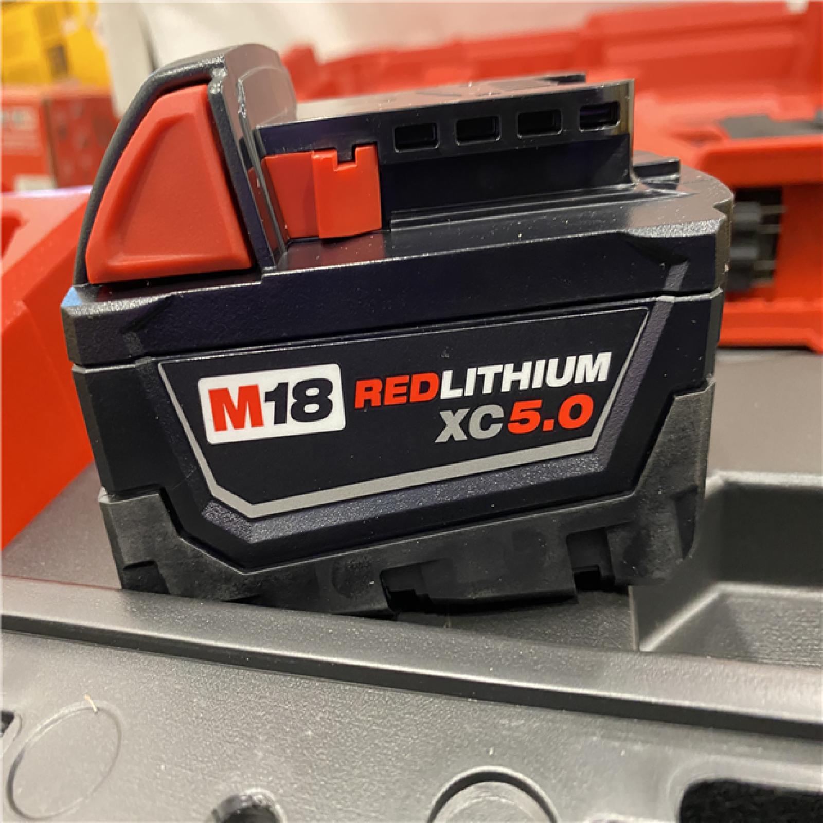 AS-IS Milwaukee FUEL 18V Lithium-Ion Brushless Cordless SAWZALL Reciprocating Saw Kit