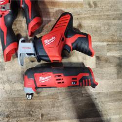 HOUSTON LOCATION - AS-IS Milwaukee 12V Lithium-Ion Brushless Cordless Subcompact Drill and Impact Driver Kit