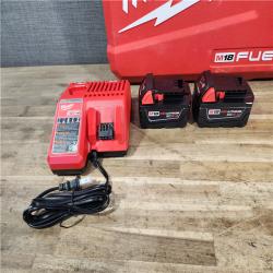 HOUSTON LOCATION - AS-IS (APPEARS LIKE NEW) Milwaukee FUEL 18V Lithium-Ion Brushless Cordless Hammer Drill and Impact Driver Combo Kit