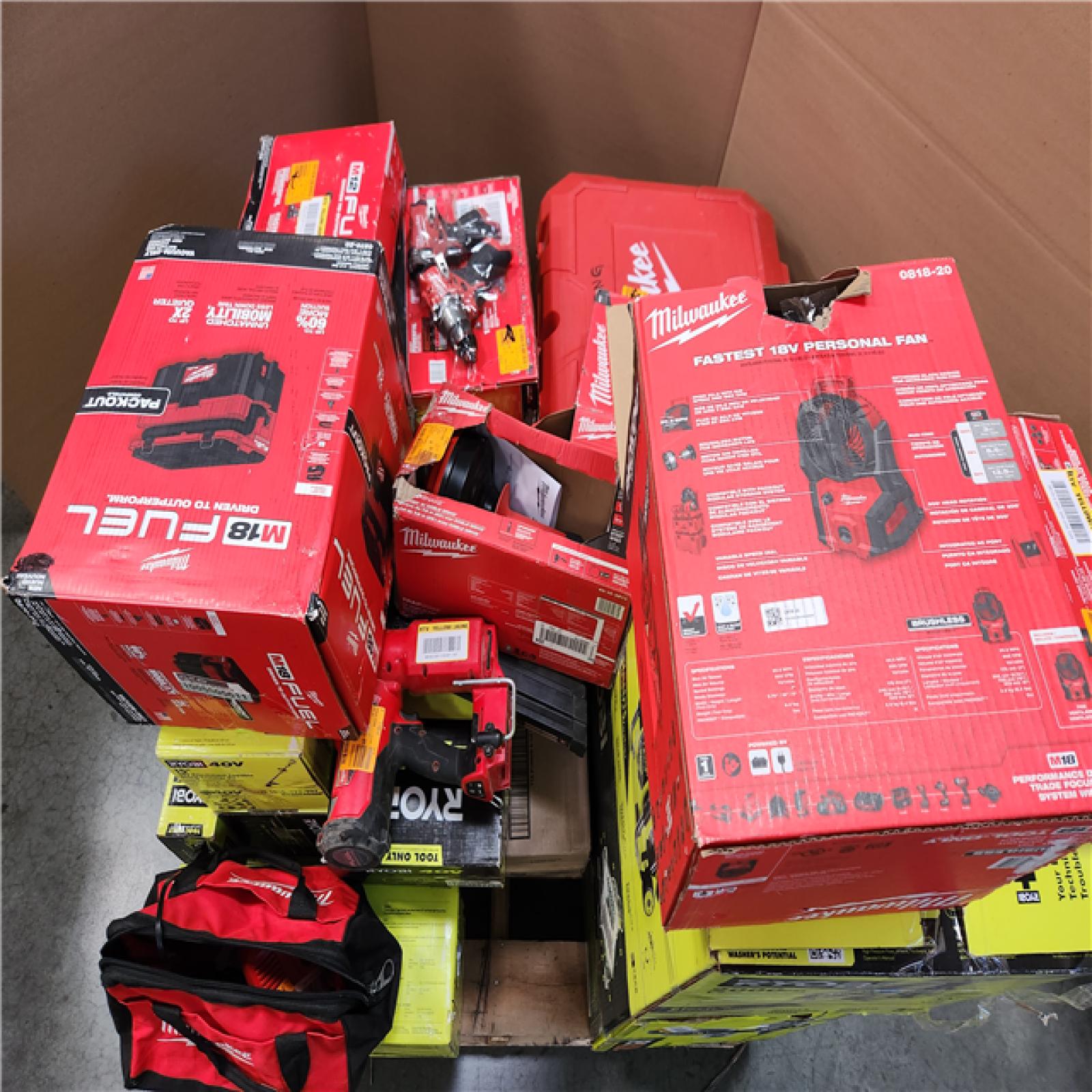 CALIFORNIA AS-IS TOOL PALLET