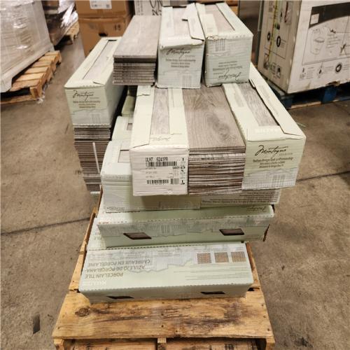 Phoenix Location Marazzi Montagna Dapple Gray 6 in. x 24 in. Porcelain Floor and Wall Tile (363 sq. ft. 25 case)
