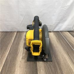 AS-IS DEWALT FLEXVOLT 60V MAX Cordless Brushless 7-1/4 in. Circular Saw with Brake (Tool Only)