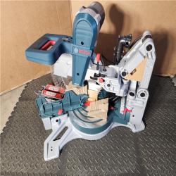 HOUSTON LOCATION - AS-IS Bosch 15 Amps 12 in. Corded Dual-Bevel Glide Miter Saw Tool Only