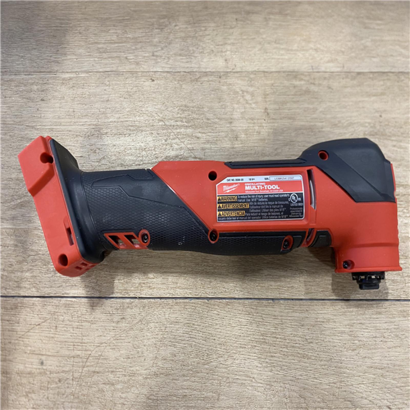 AS-IS Milwaukee FUEL 18V Lithium-Ion Cordless Brushless Oscillating Multi-Tool (Tool-Only)