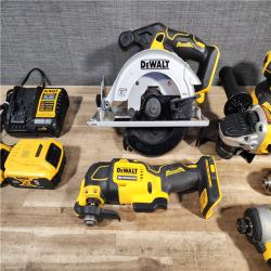HOUSTON LOCATION - AS-IS DEWALT 20-Volt MAX ToughSystem Lithium-Ion 6-Tool Cordless Combo Kit
