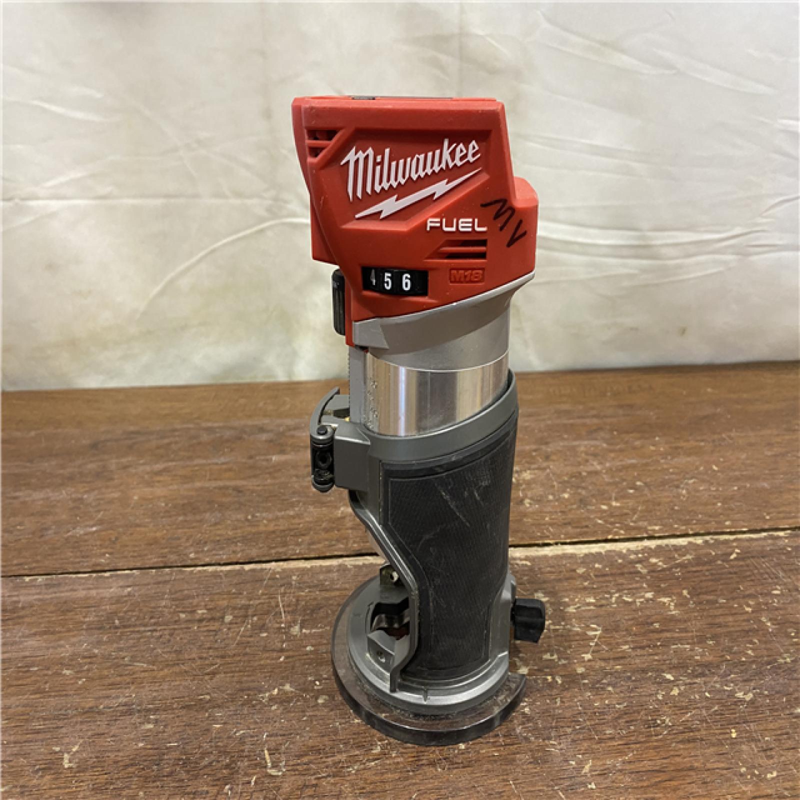 AS-IS Milwaukee M18 FUEL Compact Router Bare
