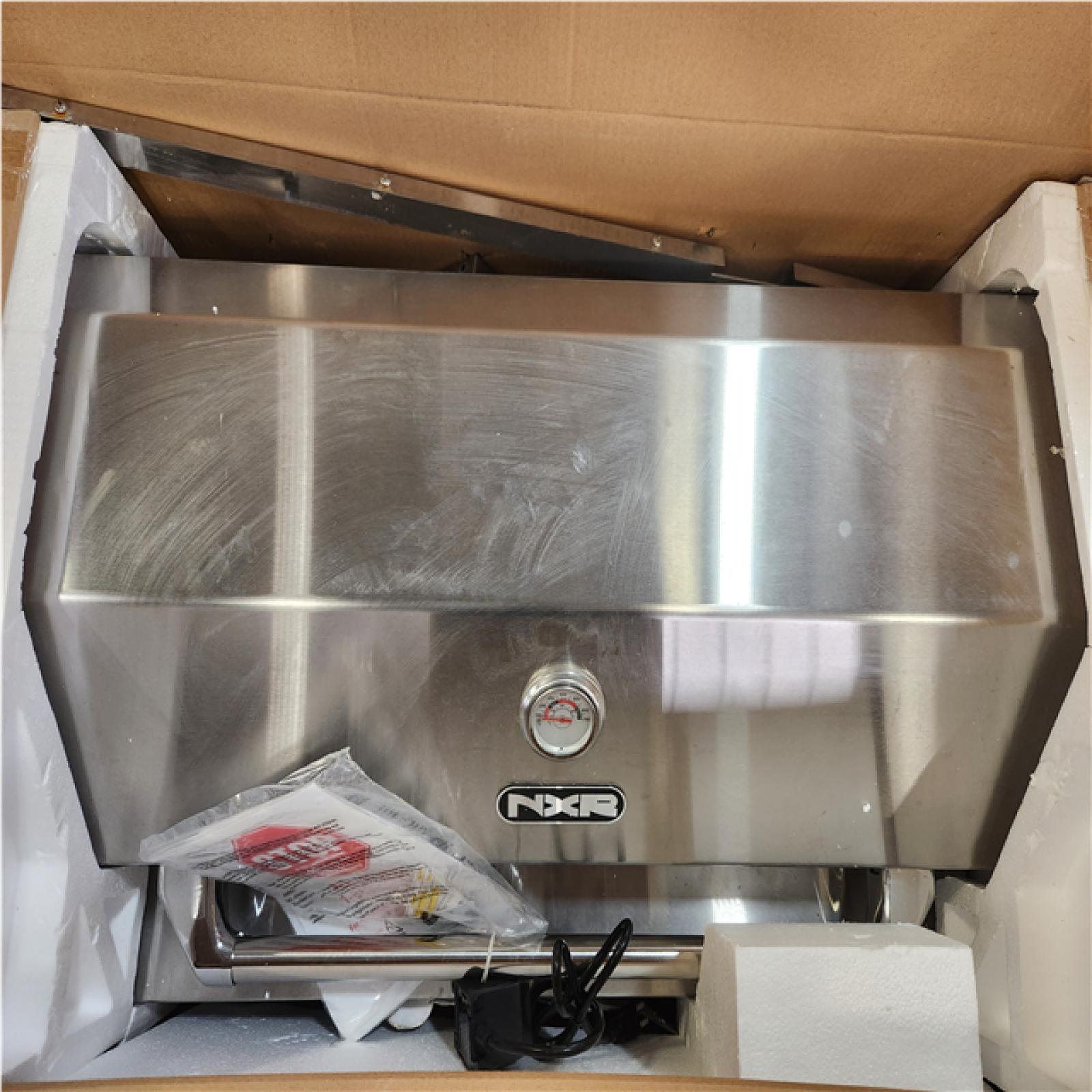 Phoenix LIKE NEW NXR 37 in. 5-Burner Built-In Gas Grill in Stainless Steel with Infrared and Rotisserie Burner