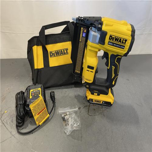 AS-IS- DeWalt ATOMIC 20V MAX Lithium Ion Cordless 23 Gauge Pin Nailer Kit