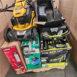 CALIFORNIA AS-IS OUTDOOR POWER EQUIPMENT