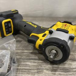 AS-IS DEWALT ATOMIC 20V MAX Cordless Brushless 3/8 in.Variable Speed Impact Wrench (Tool Only)