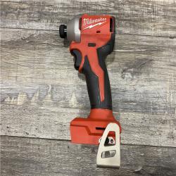 AS-IS Milwaukee 18-Volt Lithium-Ion Compact Brushless Cordless 1/4 in. Impact Driver Kit