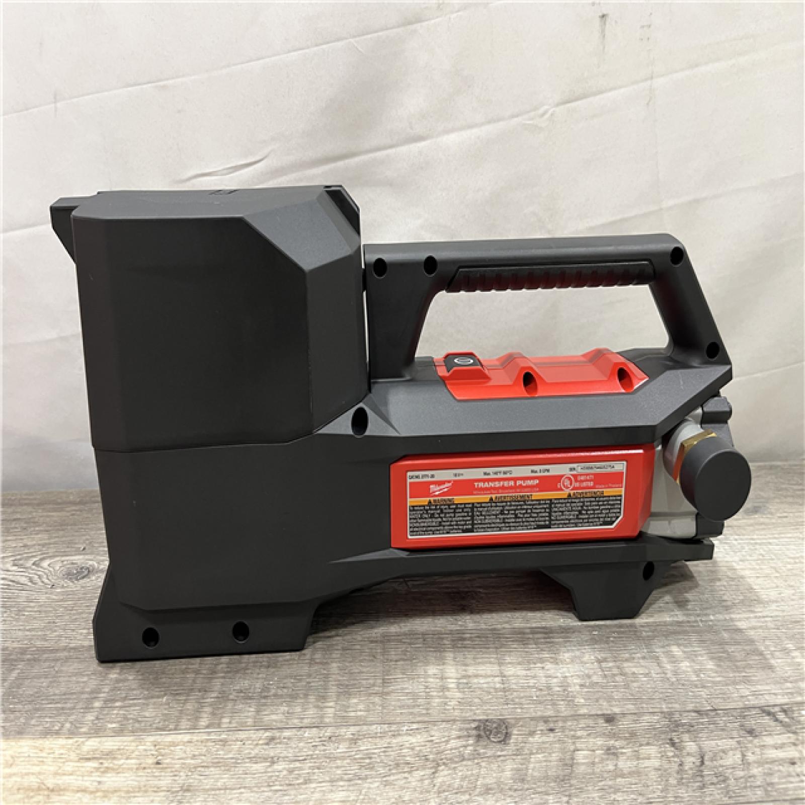 LIKE NEW - Milwaukee 18-Volt 1/4 HP Lithium-Ion Cordless Transfer Pump (Tool Only)