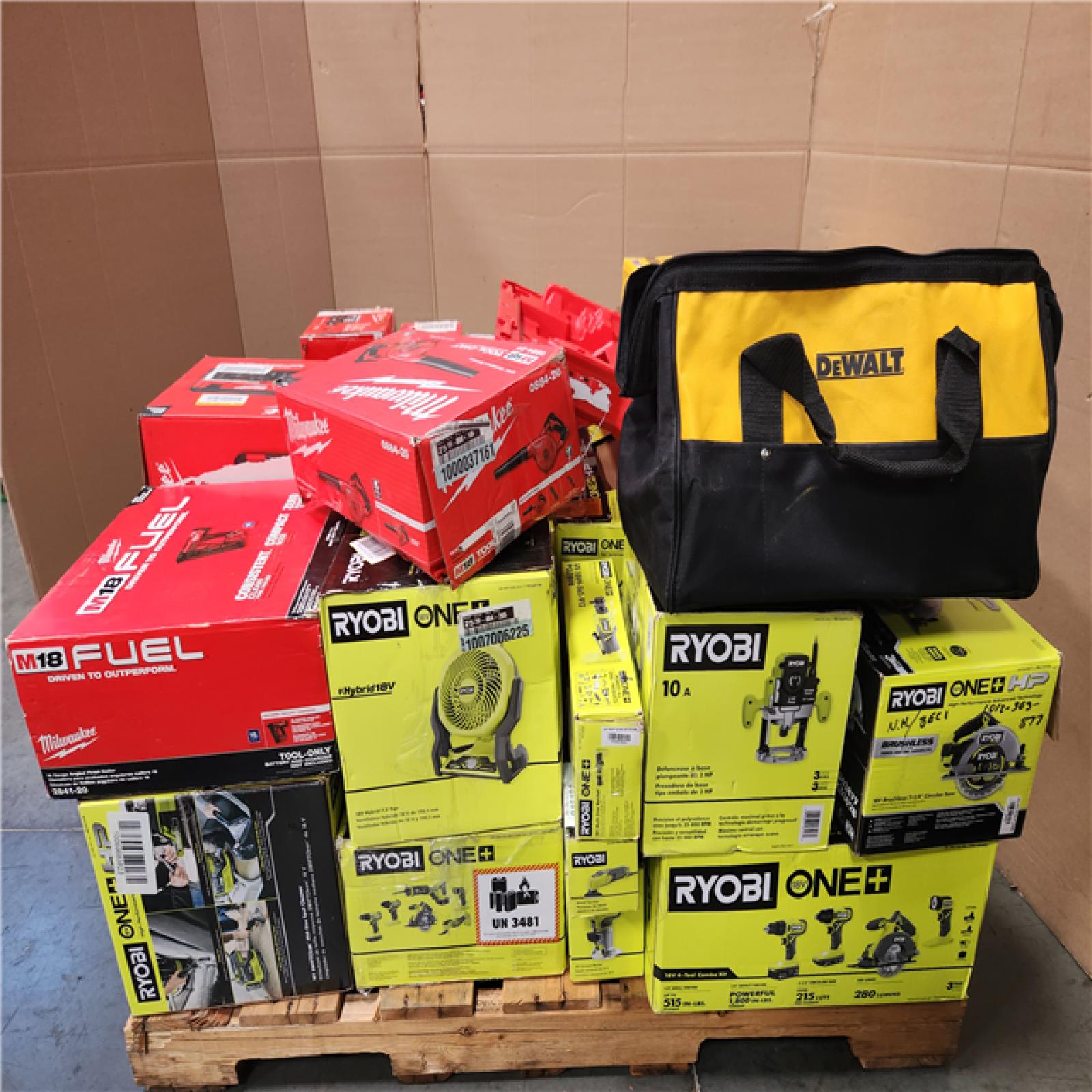 CALIFORNIA AS-IS TOOL PALLET