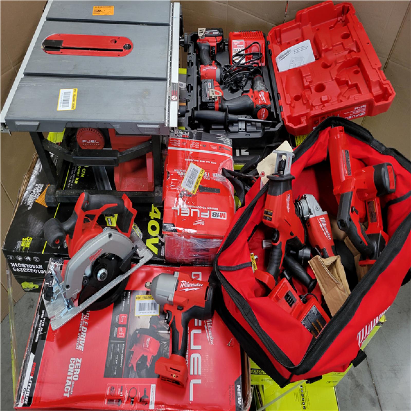 CALIFORNIA AS-IS TOOL PALLET