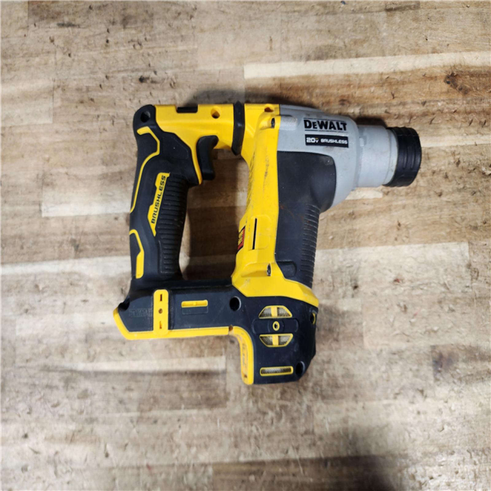 HOUSTON LOCATION - AS - IS DEWALT ATOMIC 20V MAX Cordless Brushless Ultra-Compact 5/8 in. SDS Plus Hammer Drill (Tool Only)