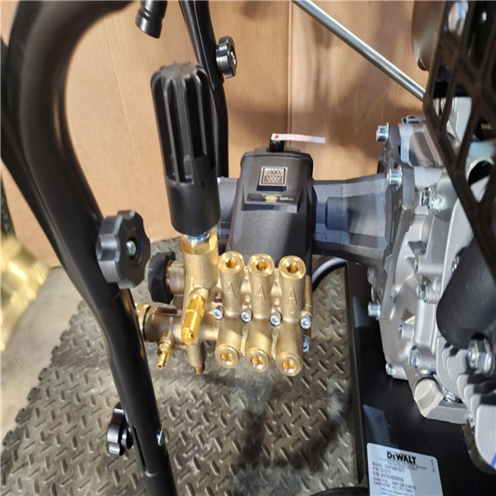 HOUSTON LOCATION - AS-IS (APPEARS LIKE NEW) DEWALT 4400 PSI 4.0 GPM Cold Water Gas Pressure Washer