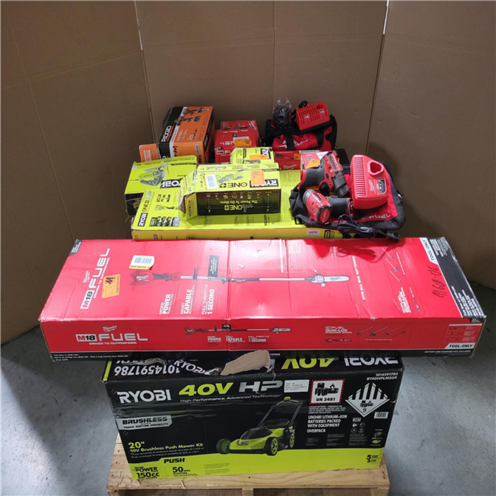 CALIFORNIA AS-IS TOOL PALLET
