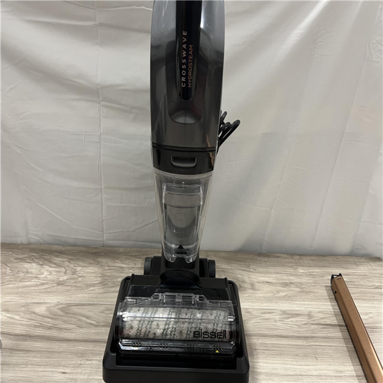 AS-IS BISSELL - Crosswave Hydrosteam Corded Wet Dry Vac - Titanium/Cooper Harbor