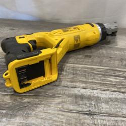 AS-IS DEWALT 20V MAX Cordless 18-Gauge Swivel Head Shears (Tool Only)