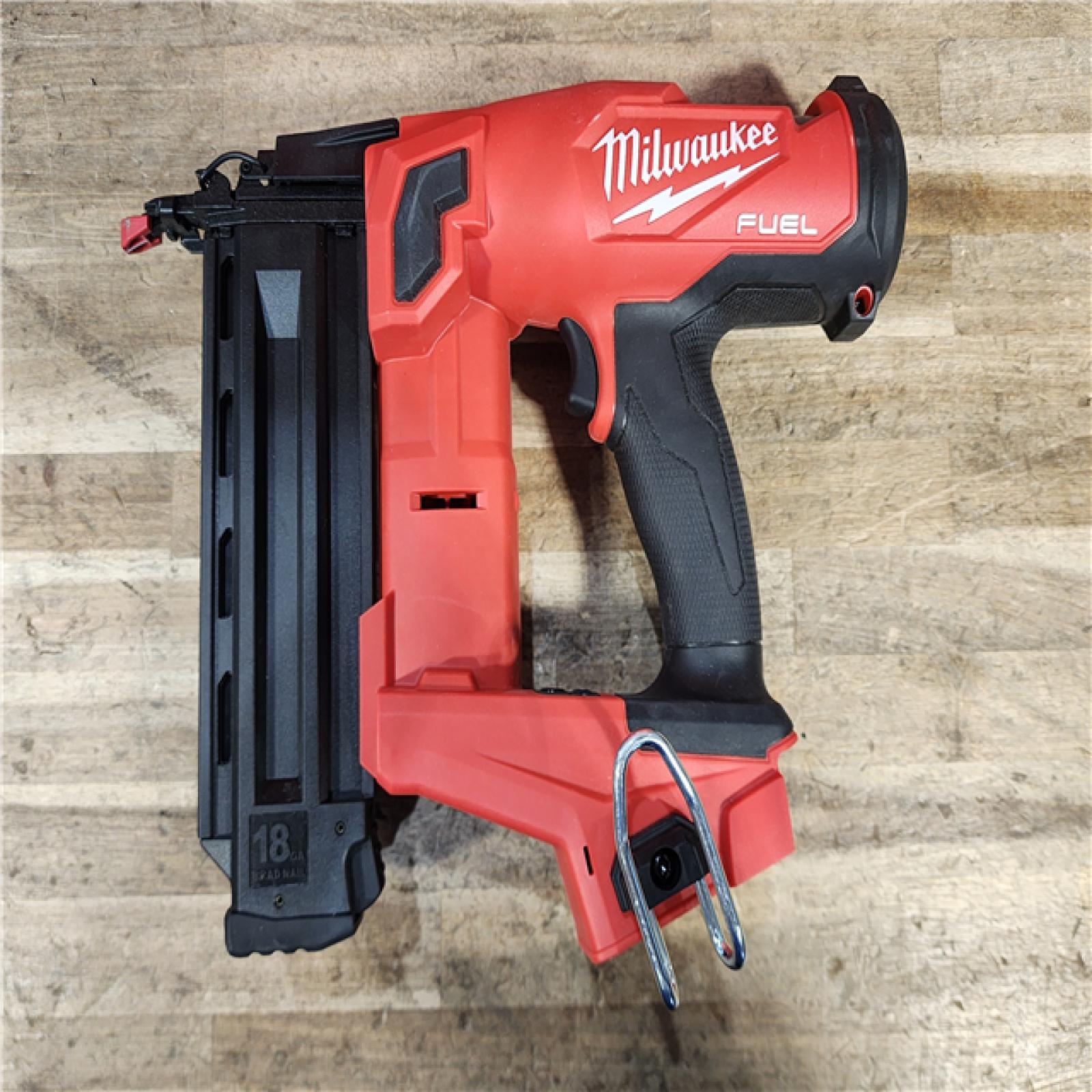 HOUSTON LOCATION - AS-IS (APPEARS LIKE NEW) Milwaukee FUEL 18-Volt Lithium-Ion Brushless Cordless Gen II 18-Gauge Brad Nailer (Tool-Only)