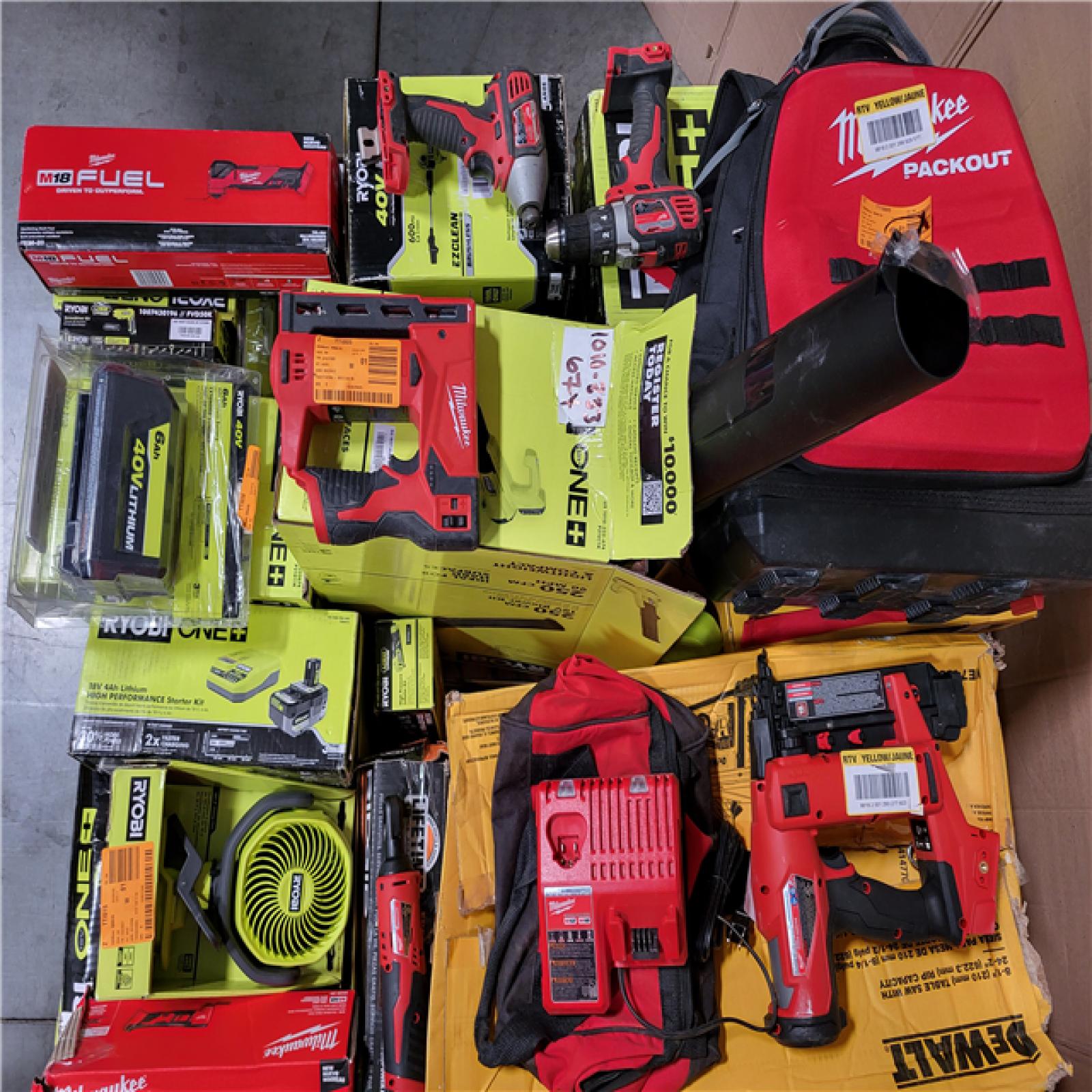 CALIFORNIA AS-IS TOOL PALLET