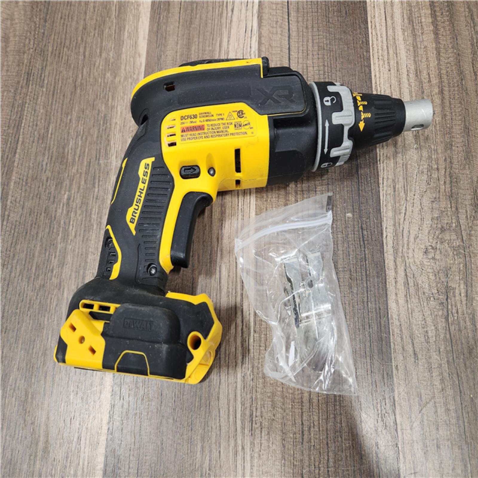 AS-IS DeWalt 20V MAX XR Brushless Cordless Drywall Screw Gun Tool Only