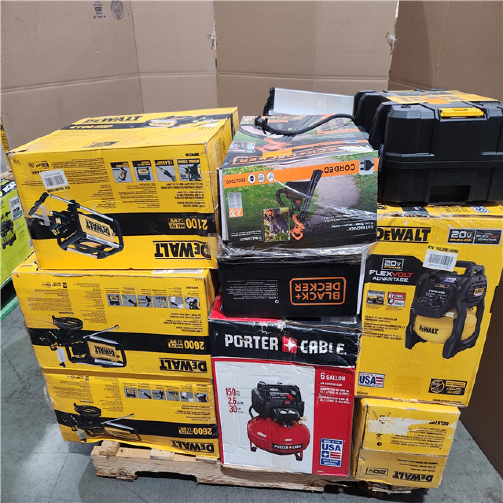 CALIFORNIA AS-IS TOOL PALLET