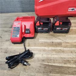 HOUSTON LOCATION - AS-IS Milwaukee  FUEL 18V Lithium-Ion Brushless Cordless Hammer Drill and Impact Driver Combo Kit