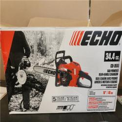 Phoenix NEW ECHO 16 in. 34.4 cc Gas 2-Stroke Engine Rear Handle Chainsaw