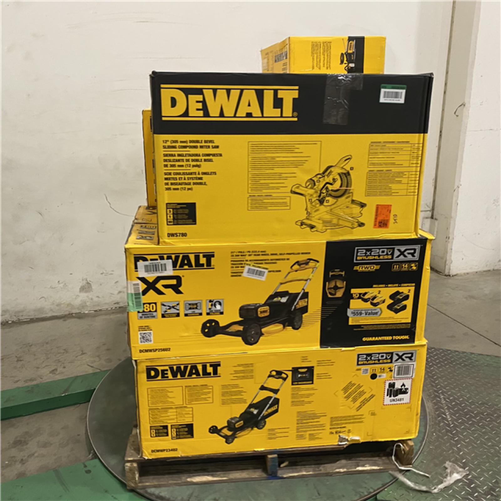 Dallas Location - As-Is DEWALT Tool Pallet