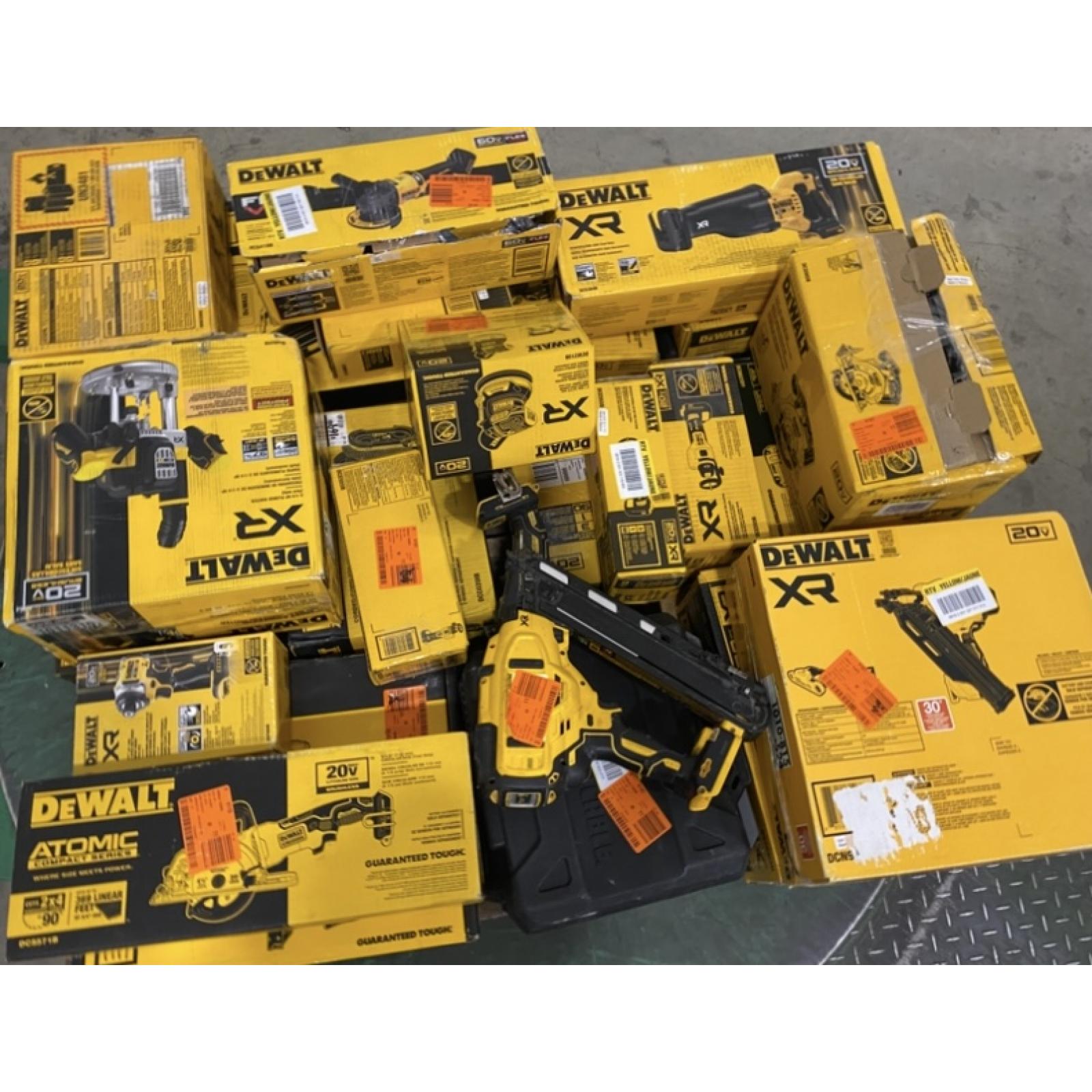 Dallas Location - As-Is DEWALT Tool Pallet