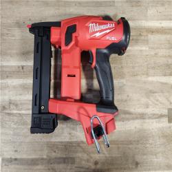 HOUSTON LOCATION - AS-IS (APPEARS LIKE NEW) MILWAUKEE FUEL 18-Volt Lithium-Ion Brushless Cordless 18-Gauge 1/4 in. Narrow Crown Stapler (Tool-Only)