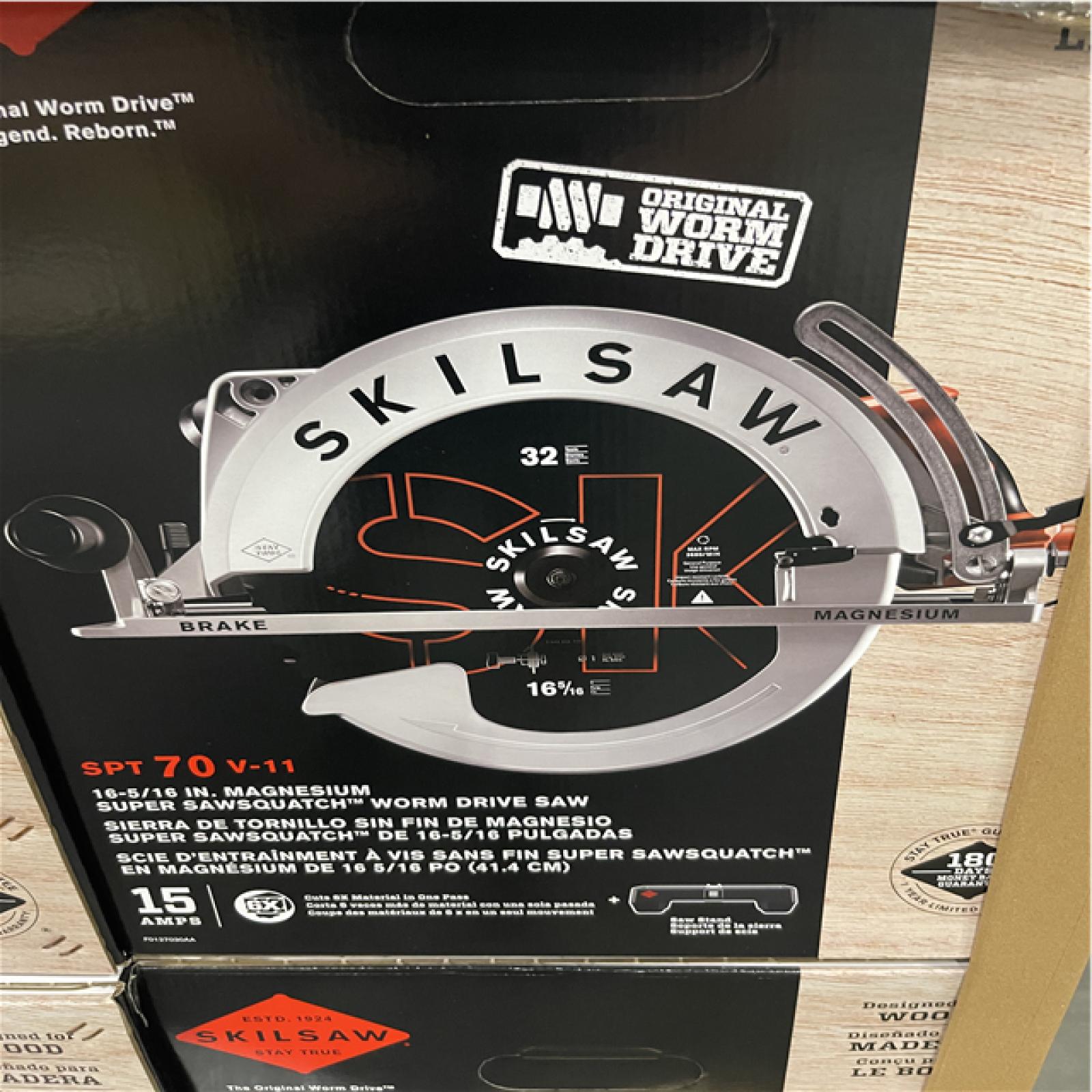 Atlanta Location New skilsaw SPt70V-11 Super Sawsquatch (6 Units) BL1051-10