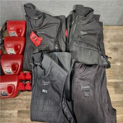 HOUSTON LOCATION - AS-IS MILWAUKEE 4 HEATED CLOTHING COMBO KIT